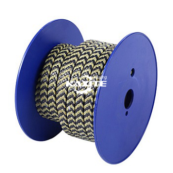 גרפיט PTFE ו Aramid סיבים זברה אריזה קלוע